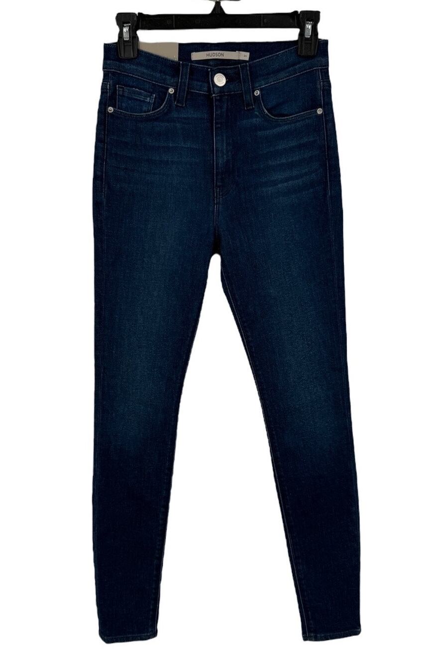 Hudson Jeans Barbara high rise super skinny size 24
